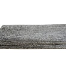 Tapete Sala E Quarto Murano Base 100% Algodão - Jolitex Cinza