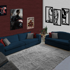 Tapete Sala E Quarto Peludo Hero Casu 240x200cm Cinza