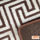 Tapete Sala Egípcio Antiderrapante - 60x200cm - Marrom