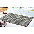 Tapete Sala Esc 1 50x 2 00 Antiderrapante Tabaco Ht-10