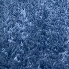 Tapete Sala Esc. 1 50 Redondo Antider. Azul Jeans Classic