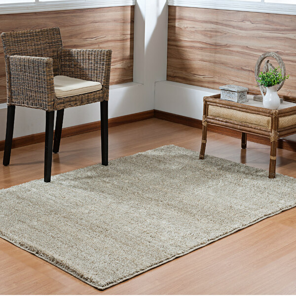 Tapete Sala Esc. 1 50 X 2 00 Antider. Mescla Bege Classic