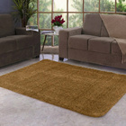 Tapete Sala Escritório 1 00x1 50 M Macio Apolo Soft Caramelo