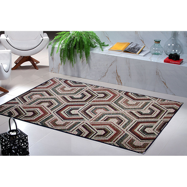 Tapete Sala Escritório Antiderrapante Andino 1m X 1 5m - Andi