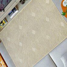 Tapete Sala Escritório Antiderrapante Sisal 1mx1 5m - Sisal S