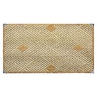 Tapete Sala Escritório Antiderrapante Sisal 1mx1 5m - Sisal S