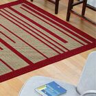 Tapete Sala Escritório Antiderrapante Sisal 1mx1 5m - Sisal S