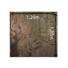 Tapete Sala Escritório Quadrado 1,20m X 1,20m Antiderrapante