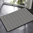 Tapete Sala Geométrico Maze Labirinto Antiderrapante 140x200c