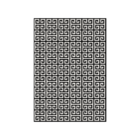 Tapete Sala Geométrico Maze Labirinto Antiderrapante 140x200c