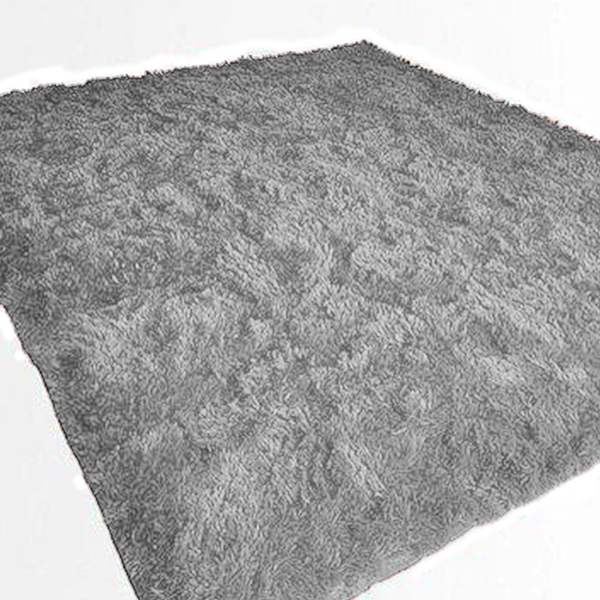 Tapete Sala Peludo Felpudo Luxo Pelo Macio - Liso - Casu 140x