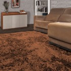 Tapete Sala Premium 140x100 Marrom Casu