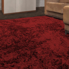 Tapete Sala Premium Antiderrapante Casu 240x200cm Vermelho