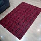Tapete Sala Quarto, 1,50x2,00 Carpete Bordo