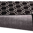 Tapete Sala Quarto 1 40x2 00 Mandala Des 01 Preto Pratik