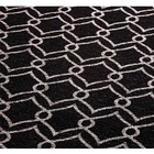 Tapete Sala Quarto 1 40x2 00 Mandala Des 01 Preto Pratik