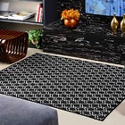 Tapete Sala Quarto 1 40x2 00 Mandala Des 01 Preto Pratik