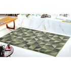 Tapete Sala Quarto 2 00 X2 50 Antiderrapante Champanhe Hb-11