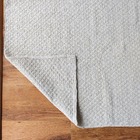 Tapete Sala Quarto Algodão Cru Trama Geométrica 1,40 X 2,00