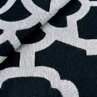 Tapete Sala Quarto Antiderrapante 1,40x2,50 Geométrico Preto