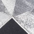 Tapete Sala Quarto Antiderrapante Geométrico Belga Domani 1,0