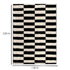Tapete Sala Quarto Art 1 50 X 2 00 Preto Des 05 Antider
