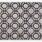 Tapete Sala Quarto Art 1 50x2 00 Perola/preto Des 15 Antider