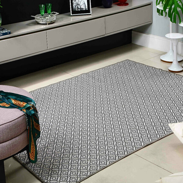 Tapete Sala Quarto Cinza 1 40 X 2 00 Pratik Des 05 Antider.