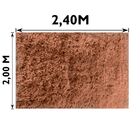 Tapete Sala Quarto E Escritório Felpudo Shaggy Altura Pelo 40