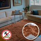 Tapete Sala Quarto E Escritório Felpudo Shaggy Altura Pelo 40