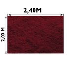 Tapete Sala Quarto E Escritório Felpudo Shaggy Altura Pelo 40