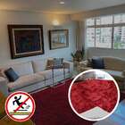 Tapete Sala Quarto E Escritório Felpudo Shaggy Altura Pelo 40