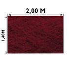 Tapete Sala Quarto E Escritório Felpudo Shaggy Altura Pelo 40