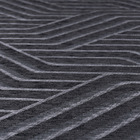 Tapete Sala Quarto Funcional Azulejo 1 00 X 1 50  - Chumbo-56