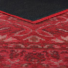 Tapete Sala/quarto Funcional Medalhão 1 00 X 1 50  - Vermelho