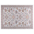 Tapete Sala Quarto Funcional Medalhão 1 50 X 2 00  - Cinza-51