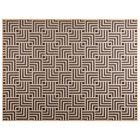 Tapete Sala Quarto Funcional Tabuleiro 2 00 X 2 50 - Bege-72