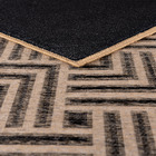 Tapete Sala Quarto Funcional Tabuleiro 2 00 X 2 50 - Bege-72