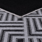 Tapete Sala Quarto Funcional Tabuleiro 2 00 X 2 50 - Cinza-51