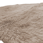 Tapete Sala/quarto Peludo Felpudo Casen Bege 200x140cm