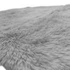 Tapete Sala/quarto Peludo Felpudo Casen Cinza 200x140cm