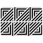 Tapete Sala Wevans Abstract Preto