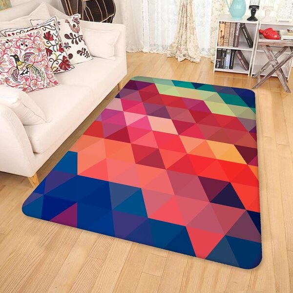 Tapete sala colorido Clearance