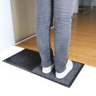 Tapete Sanitizante E Secante 2 Em 1 Preto 0,40x0,78m - Kapazi