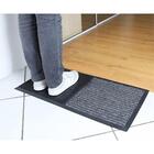 Tapete Sanitizante E Secante 2 Em 1 Preto 0,40x0,78m - Kapazi