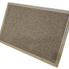 Tapete Sanitizante Kapazi Bege Com Borda 5cm 90 X 130cm