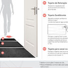 Tapete Sanitizante Preto 90cm X 130cm – Kapazi Oficial