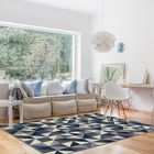 Tapete São Carlos Supreme Ladrilho Geometrico 2.50 x 3.50