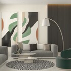 Tapete Saturs Bacher Preto - 140 Cm Redondo