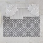 Tapete Saturs Delhi Indiano Cinza - 60 X 200 Cm